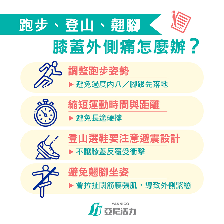 膝蓋外側痛怎麼辦
